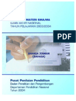 Panduan Materi Bahasa Jerman SMA/MA (BAHASA)