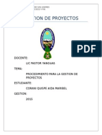 Gestion de Proyecto1