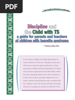 Discipline and The Child With Tourette's Syndrome