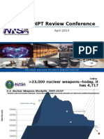 NNSA Presentation at 2015 U.N. Non-Proliferation Treaty Review Conference