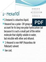 1- Hexanol