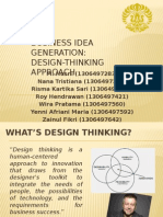 Business Idea Generation: Design-Thinking Approach