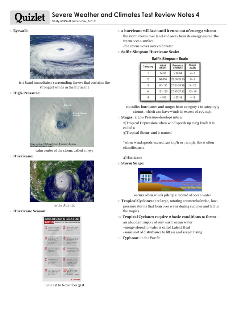 Understanding Hurricanes and Cyclones | PDF