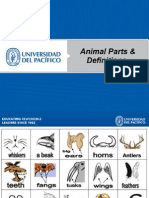 Unit 8 Animal Parts and Definitions2