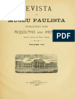 IHERING,Hermann. 1907. A Anthropologia no Estado de São Paulo