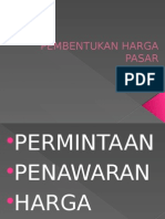 Pembentukan Harga Pasar