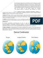 Derivada Continental Estruvtura Interna Tierra