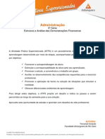 ATPS Estrutura e Análise Das Demonstrações Financeiras PDF