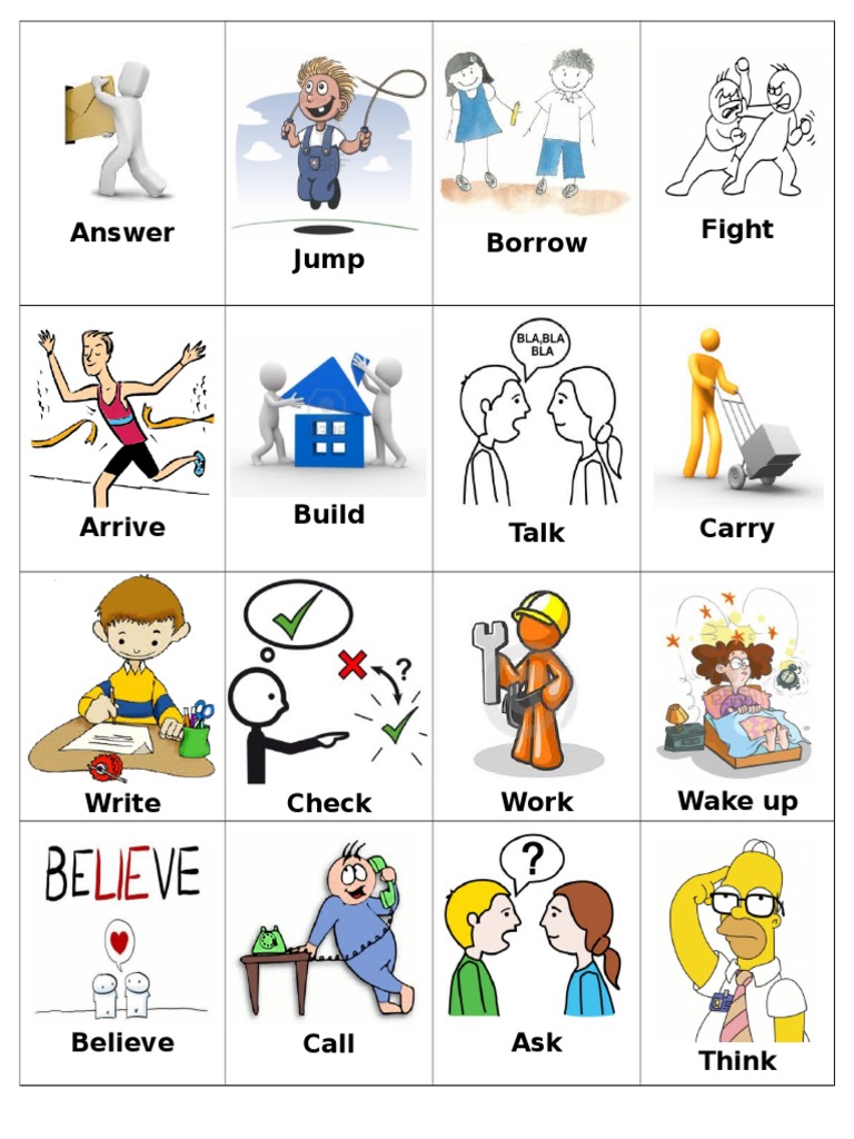 Fight Verb in Dibujo Context | PDF