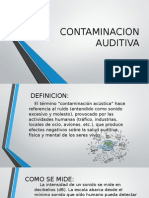 CONTAMINACION AUDITIVA