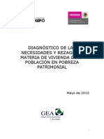 Gea Diagnostico Necesidades y Rezago en Vivienda