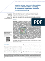 A Comparison Between Volume-Controlled Ventilation and Pressure-Controlled Ventilation in Providing Better Oxygenation in Obese Patients Undergoing Laparoscopic Cholecystectomy