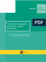 Promoviendo La Adaptacion de Nuestros Adolescentes