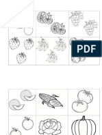 Actividad Examen Frutas y Verduras