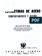 Estructuras de Acero Comportamiento y Diseño - Oscar de Buen Lopez de Heredia
