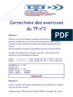 Corrections Des Exercices Du TP N°2: Exercice 1