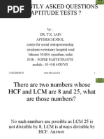 Download Frequently Asked Questions in Aptitude Tests by KNOWLEDGE CREATORS  SN26418268 doc pdf