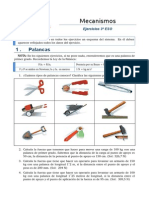 Ejercicios Palancas 3º Eso