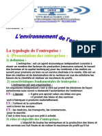 environnement de entreprise