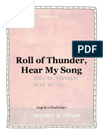 roll of thunder, hear my song