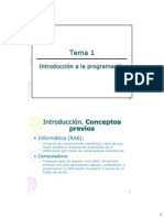 Tema1.Introduccion A La Programación