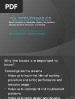Basic Concepts On Database Objects, File Systems, Storage Structure and Query Processing