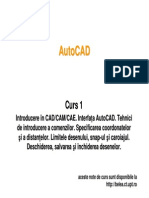 Curs AutoCAD - 1
