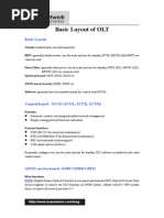 Basic Layout of OLT