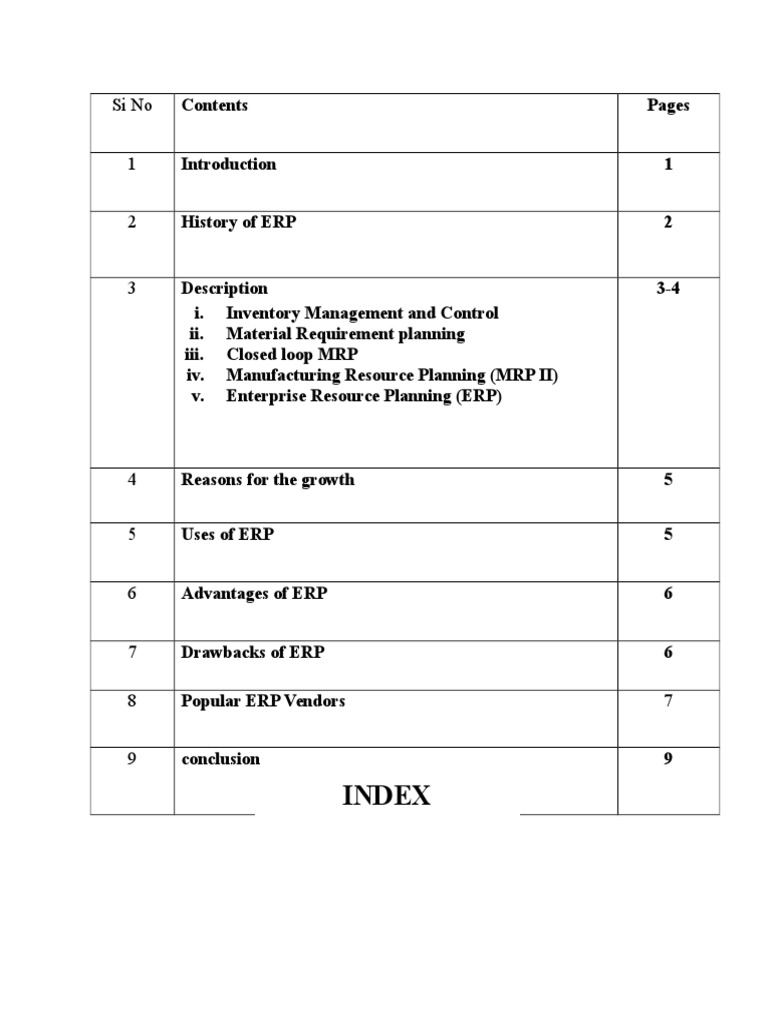 Comprehensive Guide to ERP Systems | PDF