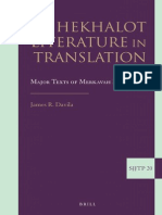 (Supplements To The Journal of Jewish Thought and Philosophy) James Davila-Hekhalot Literature in Translation - Major Texts of Merkavah Mysticism-BRILL (2013)
