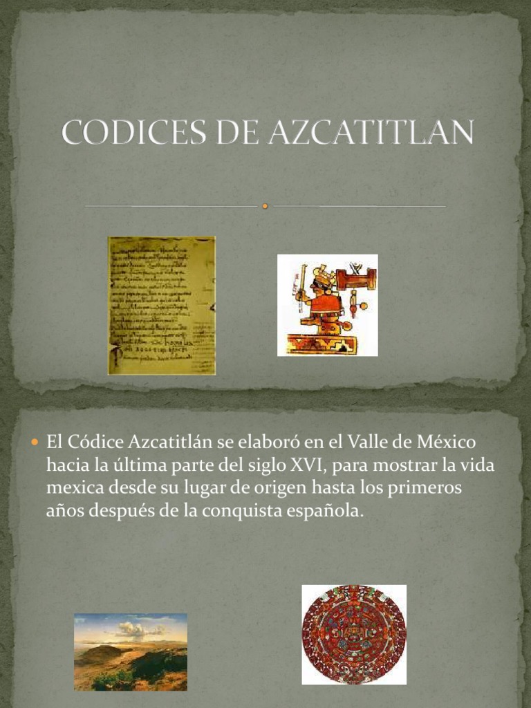 Revista Los Codices de Azcatitlan | PDF | Historia | Clásicos