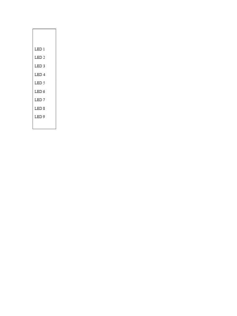 7SR1x LED Template | PDF | Art | Computers