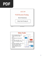 VLSI System Testing: Delay Faults