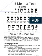 3 PS Psalm 119 Part 2
