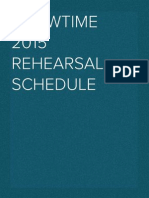 Recital 2015-Rehearsals