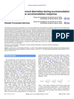 The Change of Spherical Aberration During Accommodation and Its Effect On The Accommodation Response