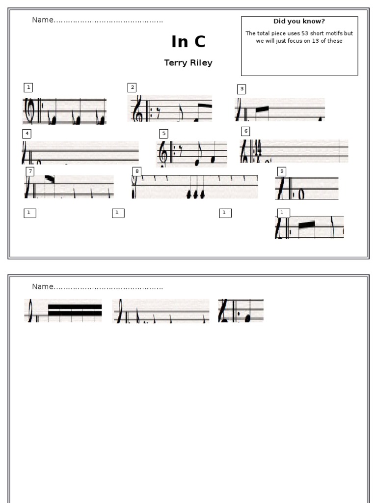 Terry Riley's 