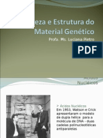 Genética 1 - Natureza, Estrutura e Funcionamento do Material Genético.ppt