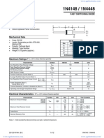 Fast Switching Diode: DO-35 Dim Min Max A B C D All Dimensions in MM