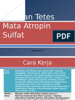 Sediaan Tetes Mata Atropin Sulfat