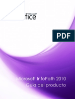 Microsoft InfoPath 2010 - Guía Del Producto