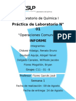 I Informe de Quimica