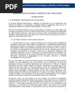 Manual Deontológico y Bioético Del Psicólogo