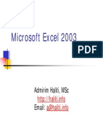 Microsoft Exel PDF
