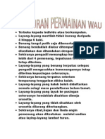 Syarat Dan Permainan Wau