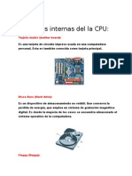 Partes Internas Del La CPU
