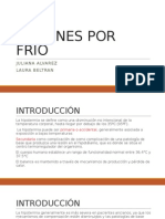 Lesiones por frío: hipotermia y congelamiento