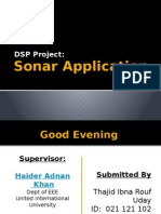 DSP Project Sonar Presentation