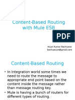 Content-Base Routing With Mule