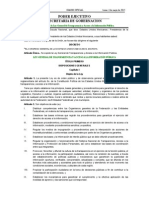 Ley General de Transparencia y Acceso a la Información Pública (México mayo 5 2015)